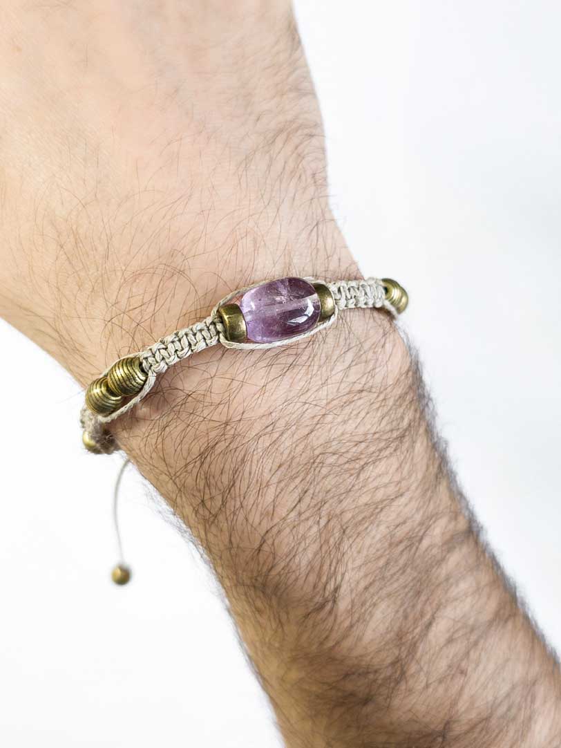 Pax Mentis, Amethyst Bracelet