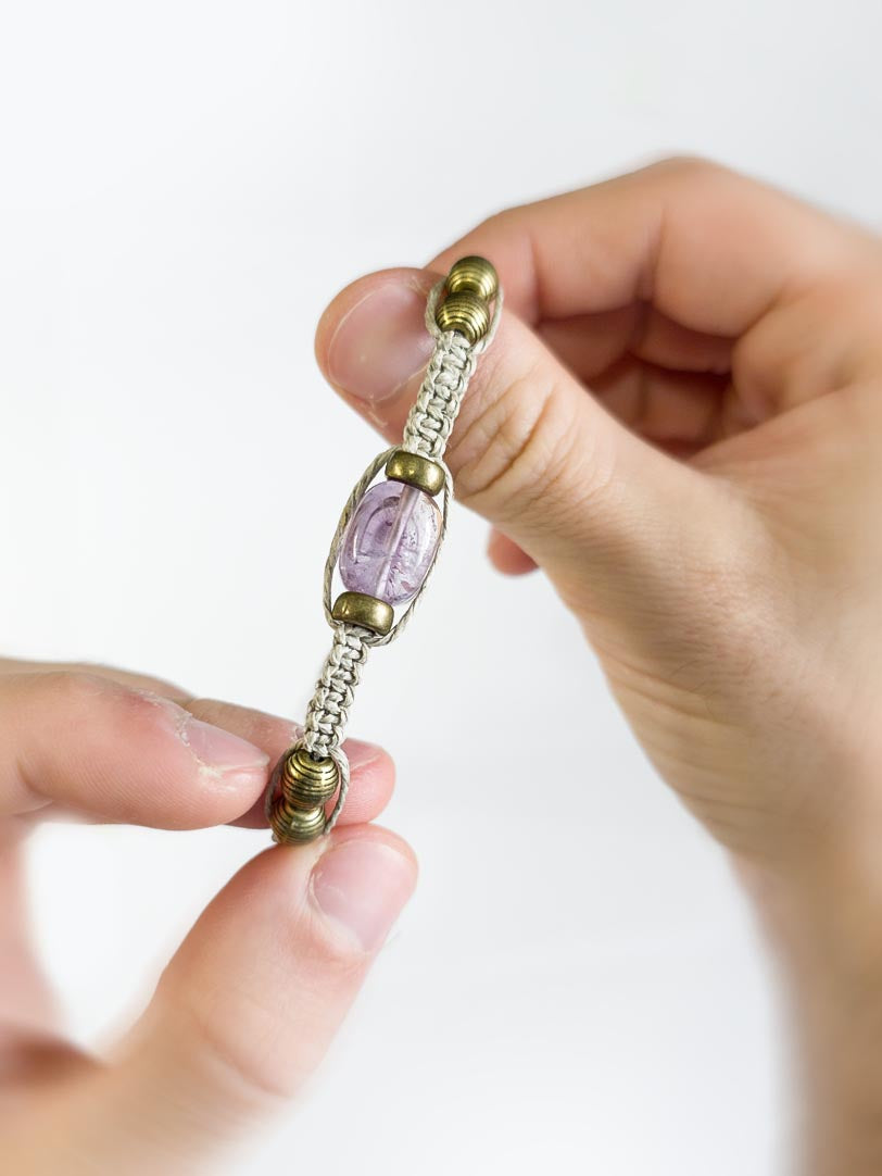 Pax Mentis, Amethyst Bracelet