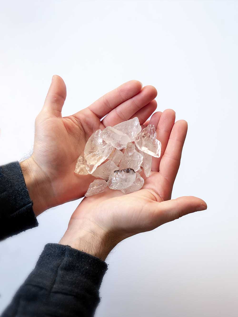 Raw Clear Quartz, Rock Crystal