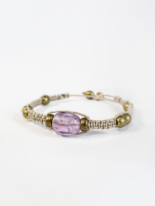Pax Mentis, Amethyst Bracelet