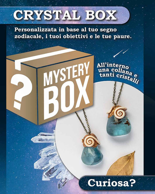 Mystery box cristalli e collane